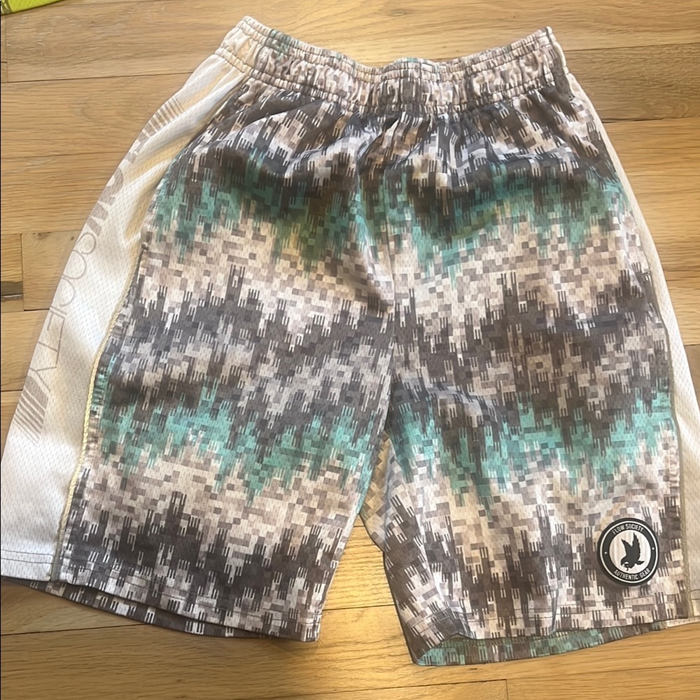 Digital Camo Athletic Shorts